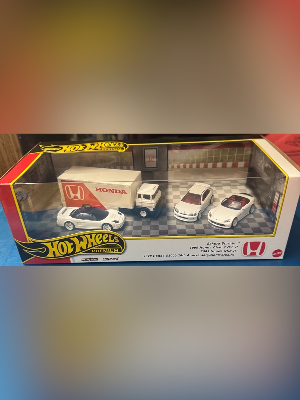 Hot Wheels Premium 2020 Honda S2000 Anniversary Vehicle Set - White